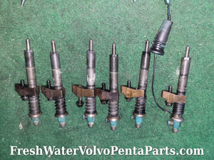 Volvo Penta fuel injectors KAD44 P-A ECU 358142 861725 3803373 Diesel