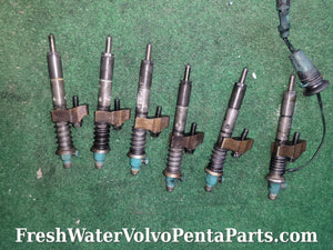Volvo Penta fuel injectors KAD44 P-A ECU 358142 861725 3803373 Diesel