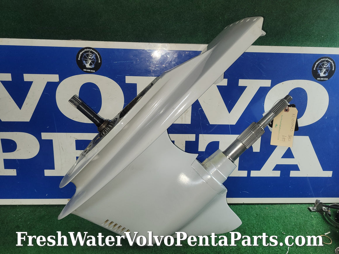 Volvo Penta DP-C C1 Rebuilt Resealed duoprop outdrive lower gear unit 1.95 V8 gear ratio
