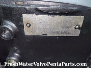 Volvo Penta DPH D1 1.76 gear ratio Outdrive sterndrive