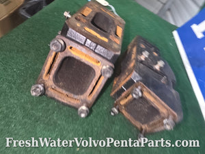2 Volvo Penta 740 7.4L 454 risers 856426 rpl 856910
