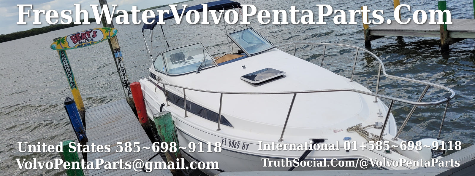 Volvo Penta Parts FreshWaterVolvoPentaParts.Com rebuilt salvage Volvo