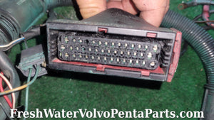Volvo Penta KAD44 P-A ECM wiring Harness 874182 6 Cylinder Diesel ECU
