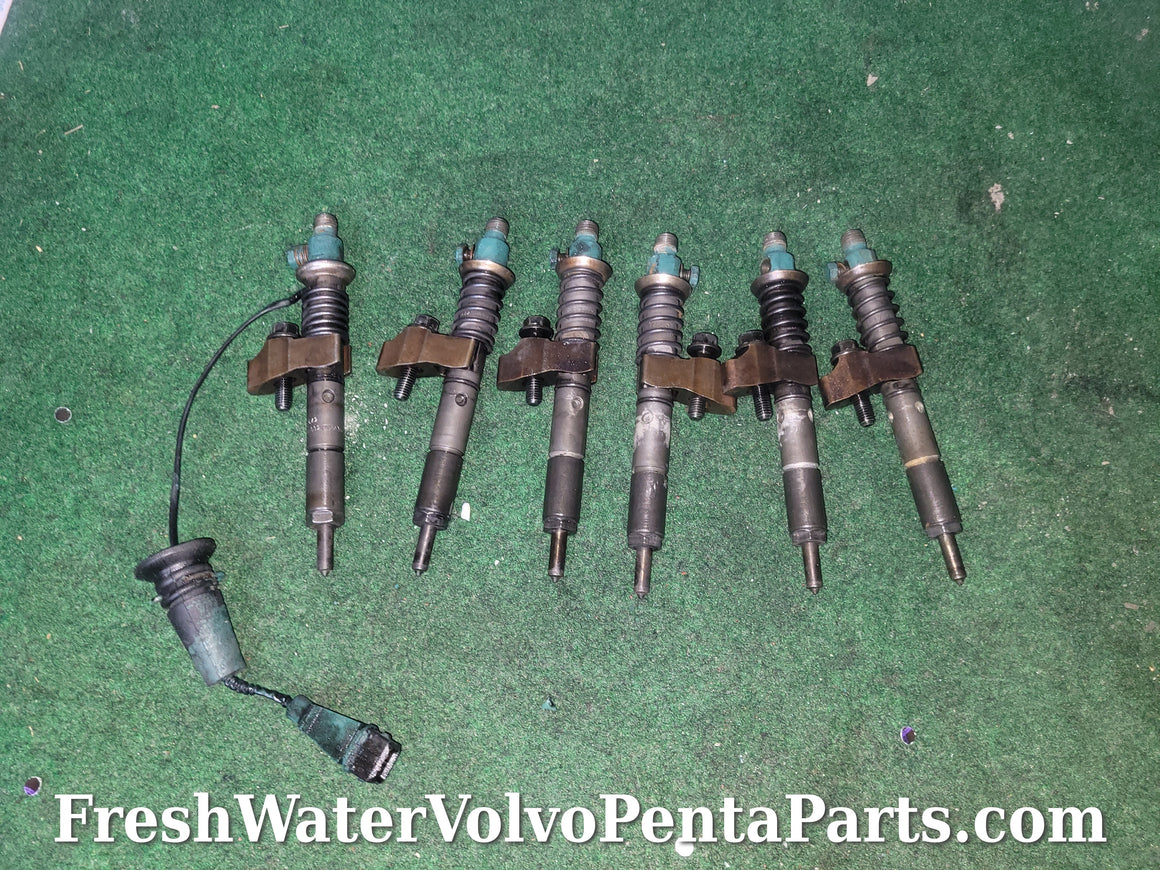 Volvo Penta fuel injectors KAD44 P-A ECU 358142 861725 3803373 Diesel 