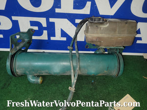 Volvo Penta KAD44 P-C heat exchanger with Reservoir 3580886