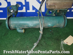 Volvo Penta KAD44 P-C heat exchanger with Reservoir 3580886