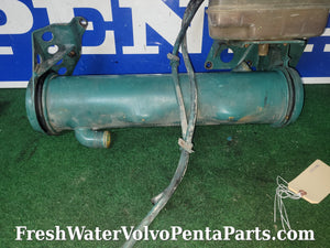 Volvo Penta KAD44 P-C heat exchanger with Reservoir 3580886