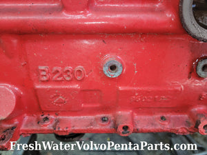 Volvo Penta 1986 B230 short Block rotating assembly AQ131 B230 230B