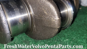 Volvo Penta AQ125 A Forged Crankshaft rear thrust 1306441