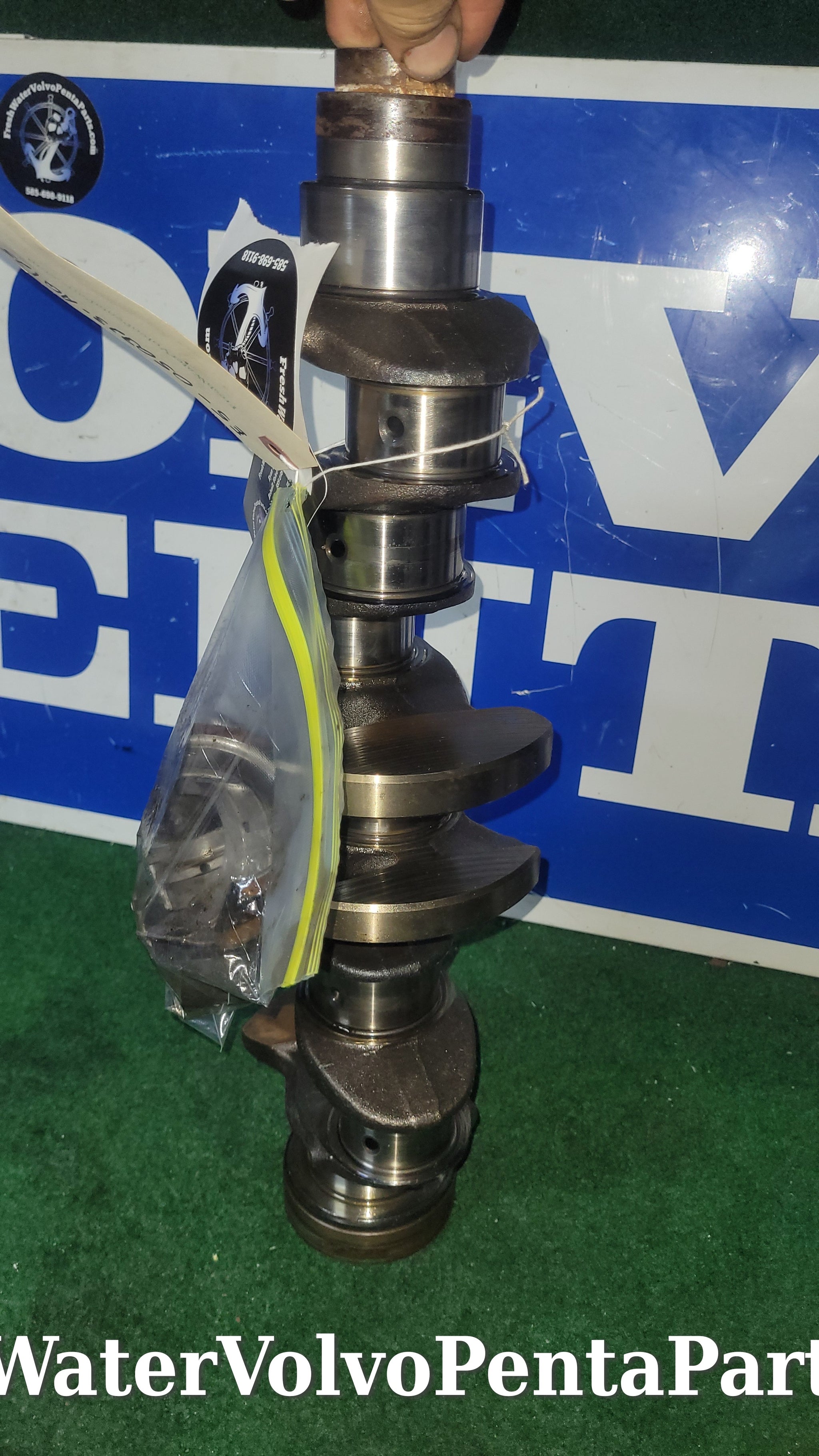 Volvo Penta AQ125 A Forged Crankshaft rear thrust 1306441