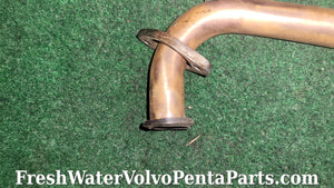 Volvo Penta aq131 petcock 855416 exhaust copper pipe B230 230B