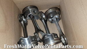 GM J454A 454 pistons and rods