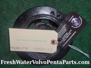 Volvo Penta aq 151 171 131 3 possition v Crankshaft vibration Damper 855608