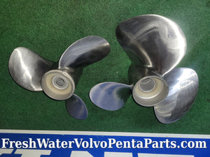 Volco Penta C4 stainless Props 3857465 3857463 dp-D1 290 Dp