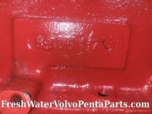 Volvo Penta Aq151C short block forged Rear thrust Crankshaft 2.5L red block
