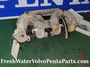 Volvo Penta aq151C dual carbs with manifold 4 cylinder b230 pn. 856507 solex PAI44