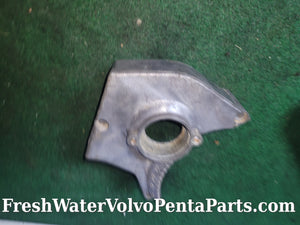 Volvo penta aq131 aq151 timing bridge 855483 raw water pump mount