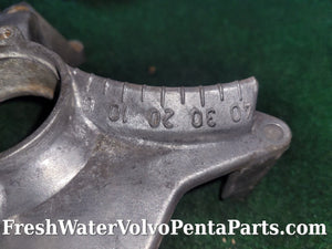 Volvo penta aq131 aq151 timing bridge 855483 raw water pump mount