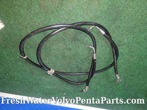 2 Volvo Penta Dp-sm Sx-m trim lines pump to block pn 3853825