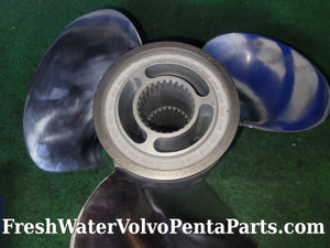 Volvo penta F6 Stainless steel Propellers new Hub balanced 3851476 3851466