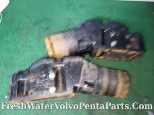 Volvo Penta 740 Big Block 454 risers & Exhaust tips 856910 856426 856435 856911