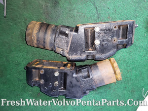 Volvo Penta 740 Big Block 454 risers & Exhaust tips 856910 856426 856435 856911