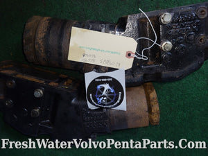 Volvo Penta 740 Big Block 454 risers & Exhaust tips 856910 856426 856435 856911