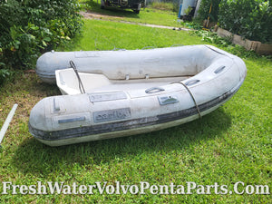 Caribe Rib inflatable Dinghy Tender 8'3 ft 4 person 9.9HP max  PROJECT