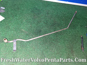 Volvo Penta 7.4GSI stainless fuel line fuel pump to Fuel Reservoir