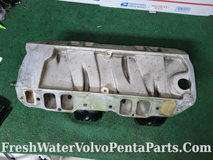 Volvo Penta 7.4gsi Lower Intake manifold multi Port Fuel Injection 454 8 bolt 12550668