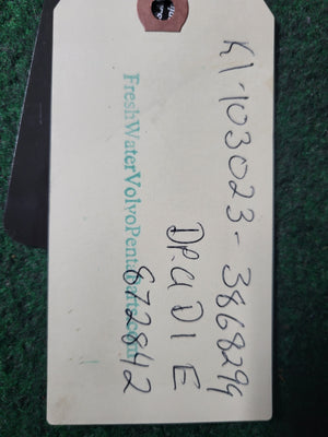 Volvo Penta Dp-C C1 Dp-s Dp-D1 Dp-E Transom plate. 872842 3868299 Big Pin