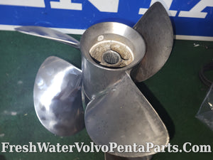Volvo Penta F7 Stainless  propeller set  Dp-SM Dps-m 3851477 3851467