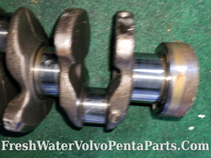 Volvo Penta 2.5L forged Crankshaft Rear thrust with bearings aq 171c aq 151c stroker
