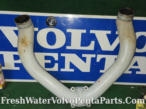 Volvo Penta 290 Dp-A DP-B v8 v6 Y-pipe. 852846-9 Original fresh water 305 350 4.3L