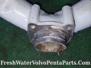 Volvo Penta 290 Dp-A DP-B v8 v6 Y-pipe. 852846-9 Original fresh water 305 350 4.3L