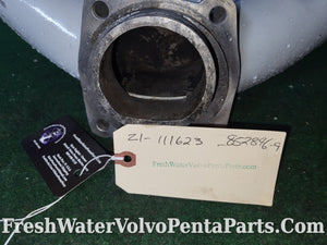 Volvo Penta 290 Dp-A DP-B v8 v6 Y-pipe. 852846-9 Original fresh water 305 350 4.3L