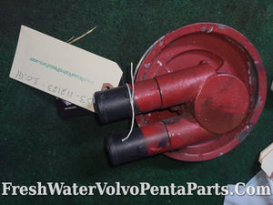 Volvo Penta 3.0 GL 4 cylinder raw water pump with serpentine pulley