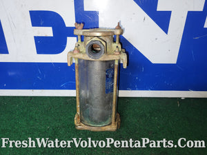 Perko marine Water strainer 493 Sea water Strainer with basket bronze