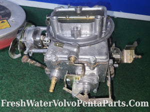 Volvo Penta mercruiser 3.0L 2.5L  2 Barrel carb almost New 