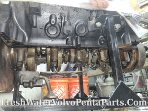 Volvo Penta 7.4L GM 454 Big block Chevy Short Block 4 Bolt Main engine Rotating assembly
