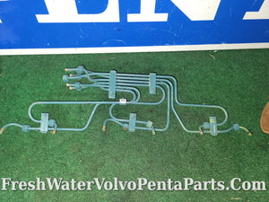Volvo Penta TAMD40 Fuel rail lines 6 Cylinder 1542111 aqad40