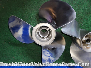 Volvo Penta F5 Stainess Steel Propellers 3851475 3851465