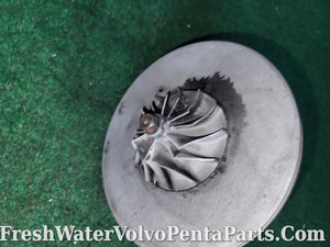 Volvo Penta k26 Turbo bearing housing turbine rotor & compressor wheel. 40 series