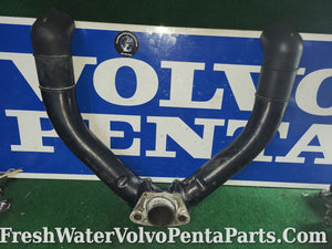 Volvo Penta Dp-C y-pipe V6 854742 full height 
