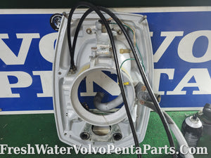 Volvo Penta Dp-C Sp-C rebuilt transom Shield , Trim Cylinders and steering helmet assembly