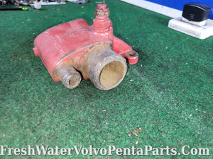 Volvo Penta 3.0L water neck 3851409 thermostat housing