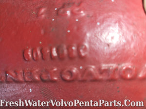 Volvo Penta 3.0L water neck 3851409 thermostat housing