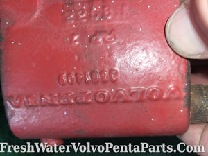 Volvo Penta 3.0L water neck 3851409 thermostat housing