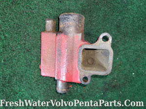 Volvo Penta 3.0L water neck 3851409 thermostat housing