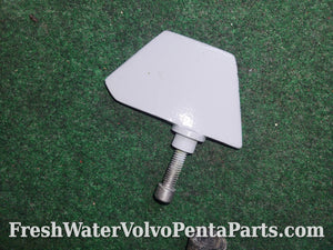 Volvo Penta sp 290 trim fin steering fin with stainless bolt 851452 854040